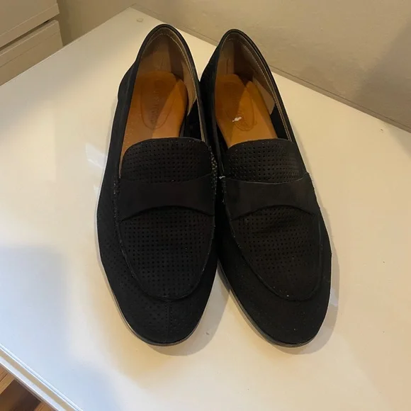 Corso Como Black Perforated Loafers - Picture 2 of 2